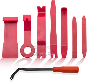 8 Pcs, Car Trim Removal Kit, Automotive Panel, Audio, Dashboard Tools