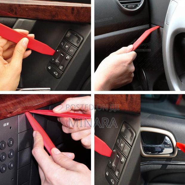 8 Pcs, Car Trim Removal Kit, Automotive Panel, Audio, Dashboard Tools - thumbnail 4