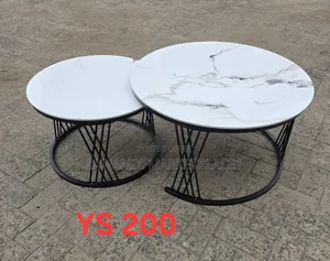 Big Marble Nesting Coffee Tables