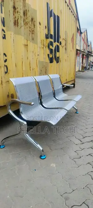 3 Way Link Chair Unpadded Waiting Bench