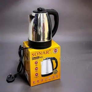 Elegant Large Capacity 1500 Watts Stainless Steel Electric Kettle