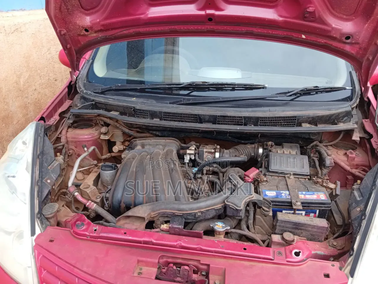 Nissan Note 2009 Red