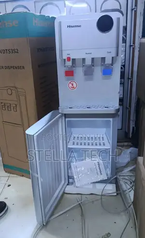 Hisence Silver 3 Taps Water Dispenser