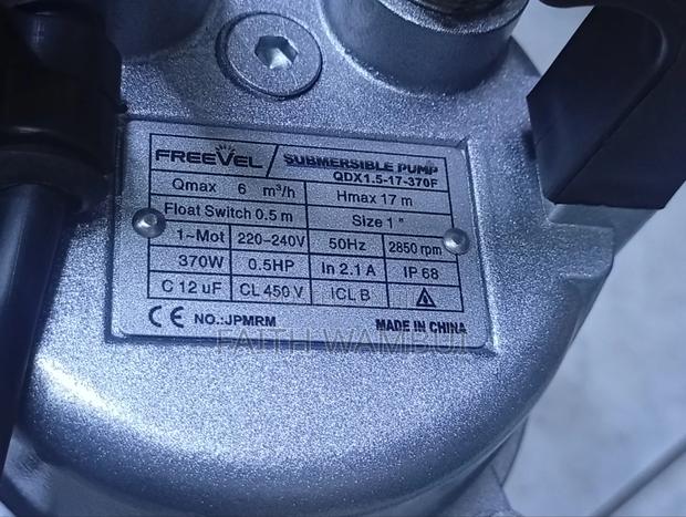 0.5hp Submersibles Freevel Water Pump