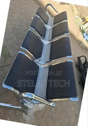 4 Seater Padded Waiting Bench