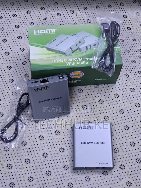 60m KVM Hdmi Extender Over Ethernet With Usb Port