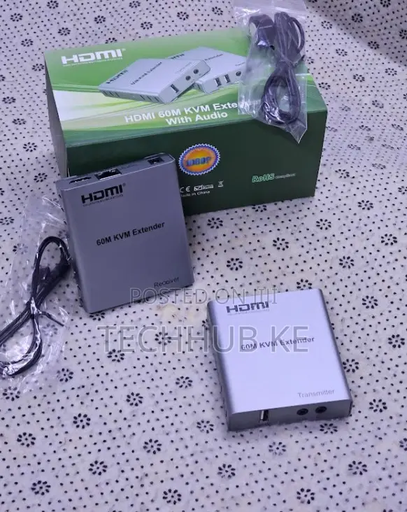 Hdmi KVM Extender Over Cat6 (60m), 1080p at 60hz
