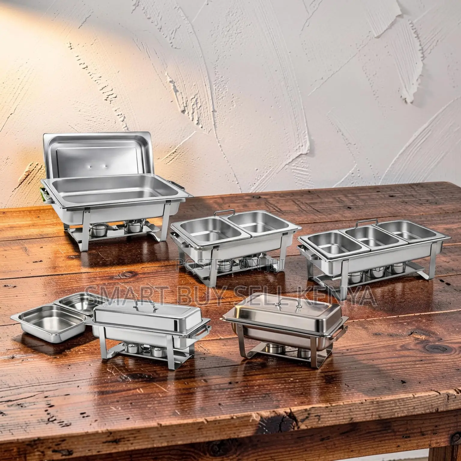 Banquet-Ready Stainless Steel Compartment Chafing Dish Food Warmer