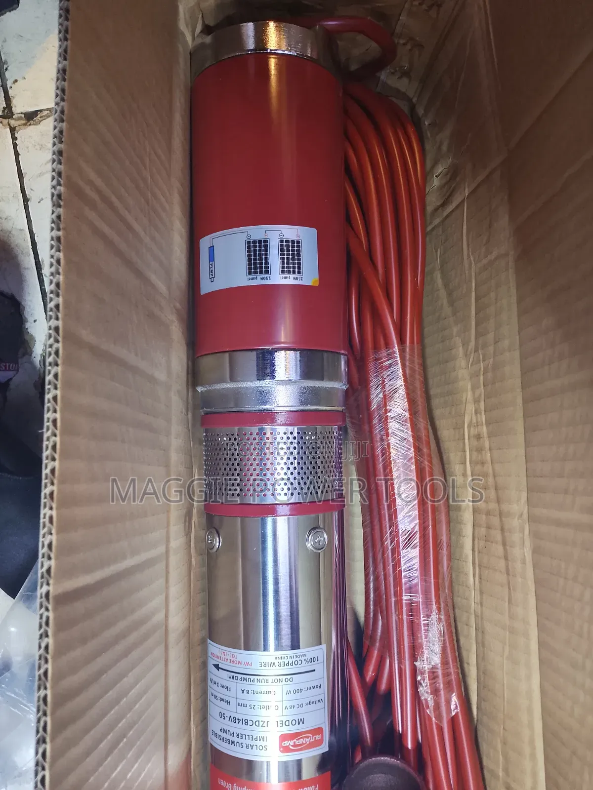Durable and Approved Rutan 400w Solar Water Pump