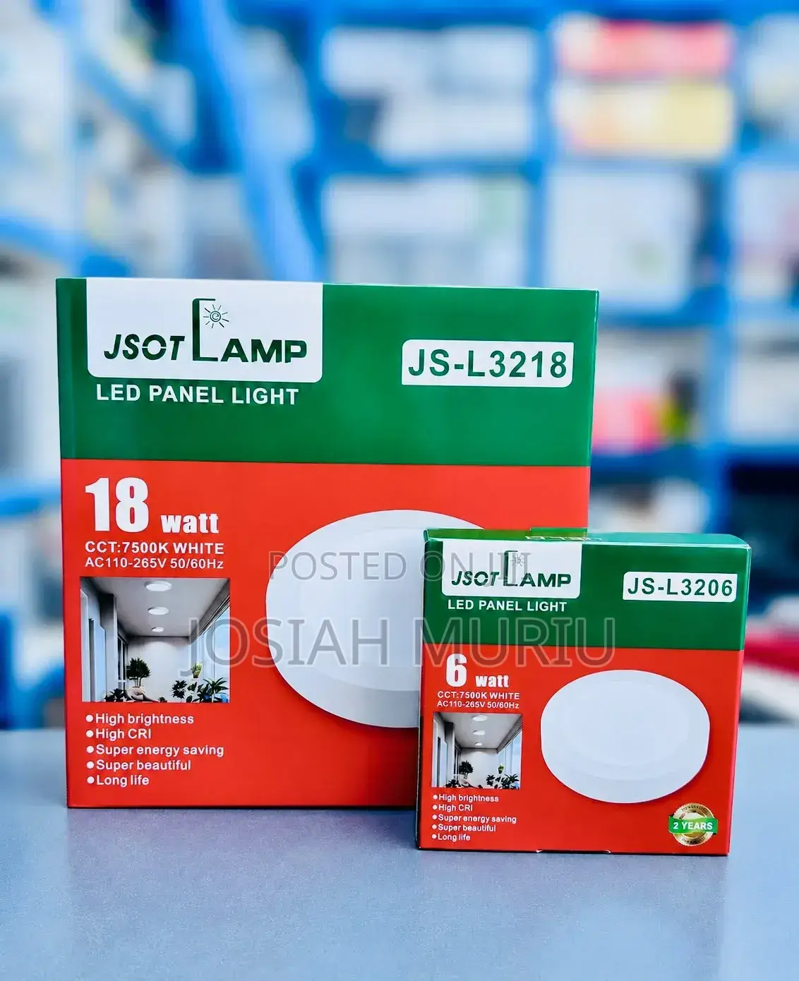 18watts Surface Panel Light