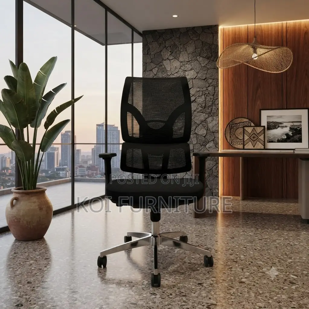 Office Chair; Orthopedic Modern Chair With Arm Rest With Back Support