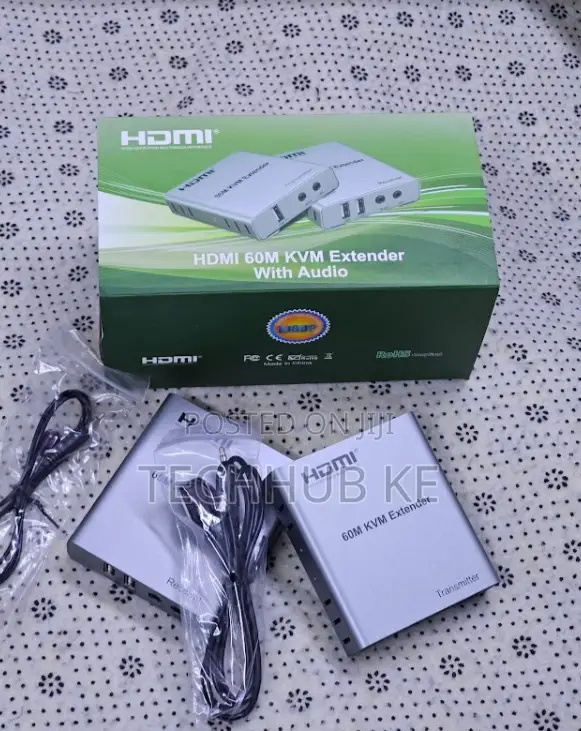 Hdmi 60m KVM Extender With Audio With Remote Mouse Control