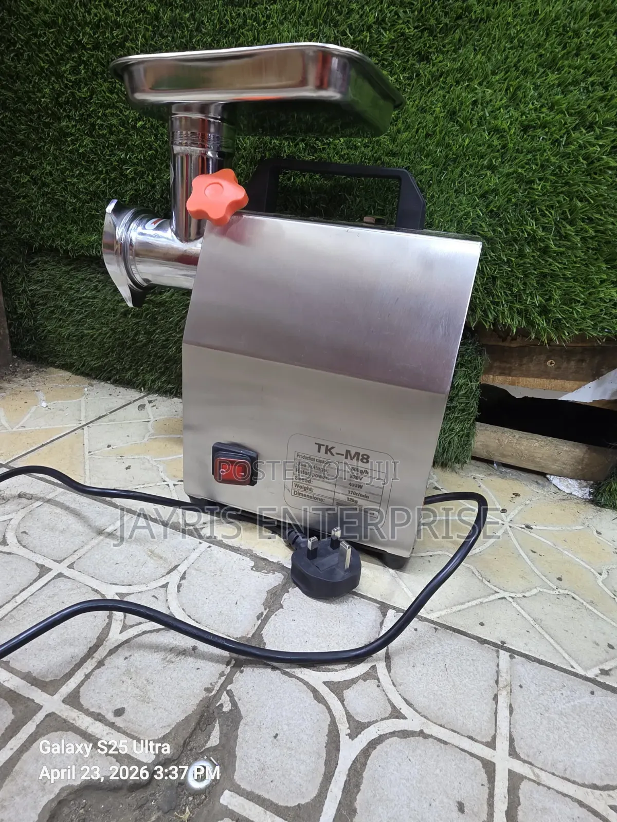 Electric Meat Mincer No 8