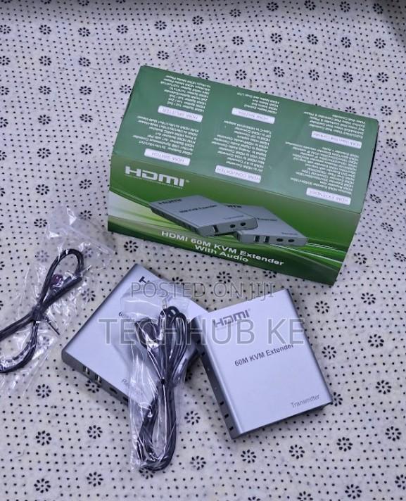 Hdmi KVM Extender 60m With Usb Keyboard Mouse Support – 1080p at 60hz