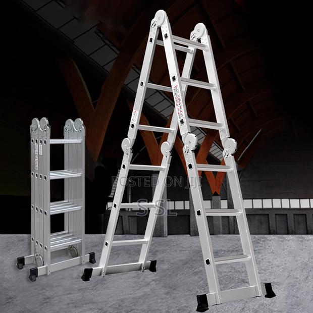 Multi-Purpose Aluminium Ladder - 4 X 4 Rungs