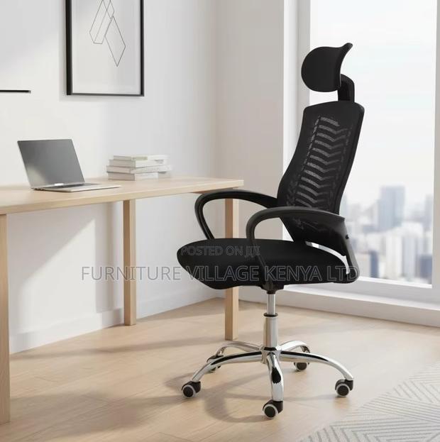 Modern Mesh Ergonomic Office Chair - thumbnail 3