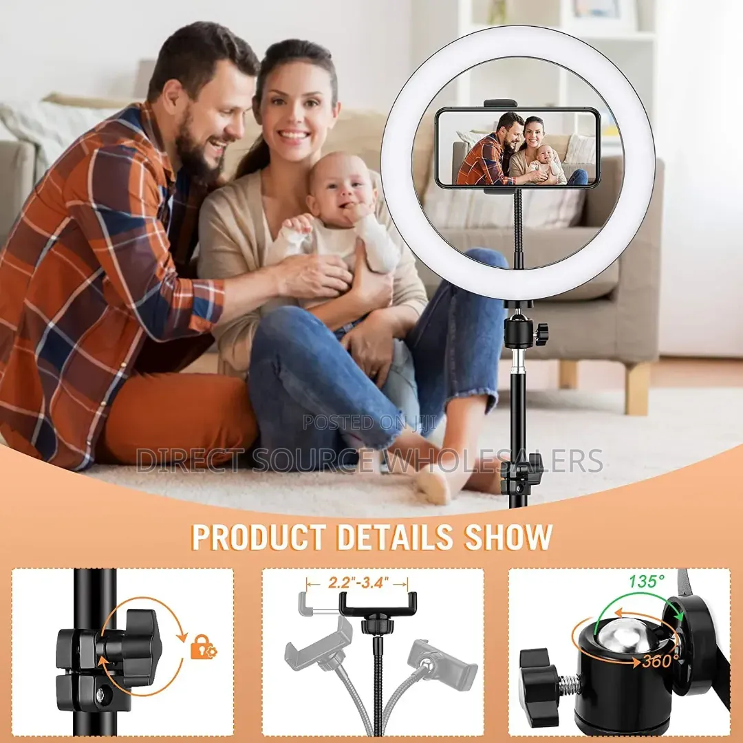 14 Inches Ringlight With Stand