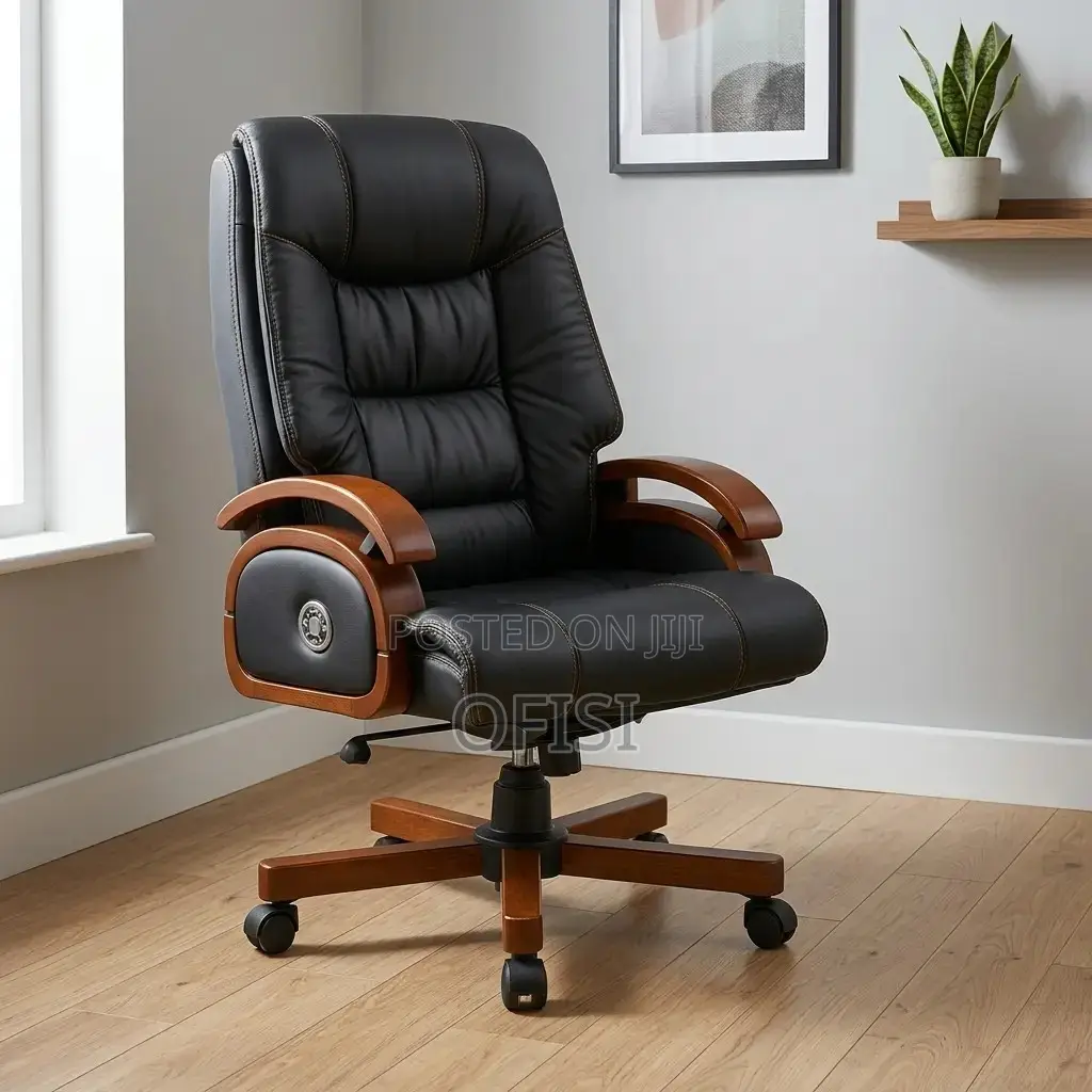 Office Chair; Ergonomic Reclining Executive Office Chair