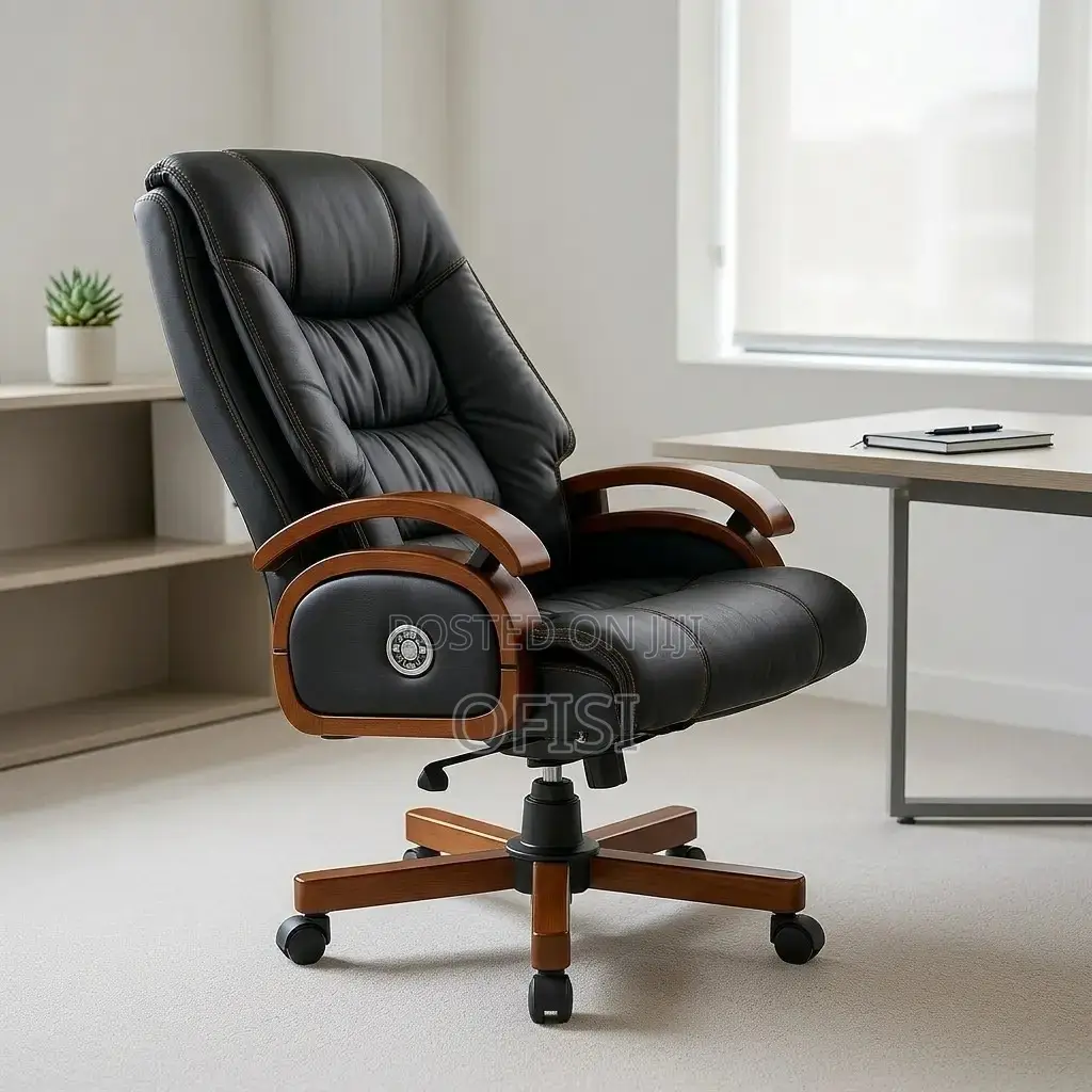 Office Chair; Ergonomic Reclining Executive Office Chair