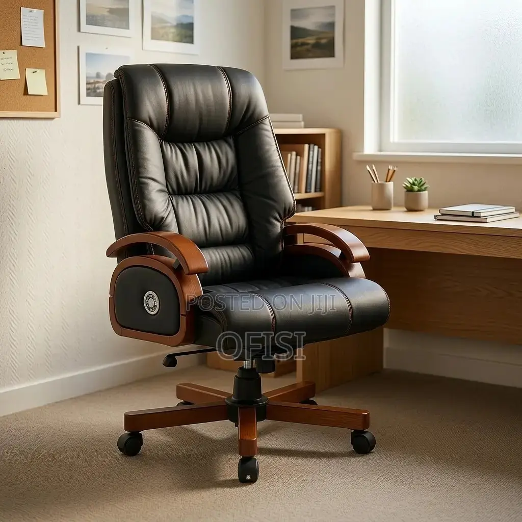 Office Chair; Ergonomic Reclining Executive Office Chair