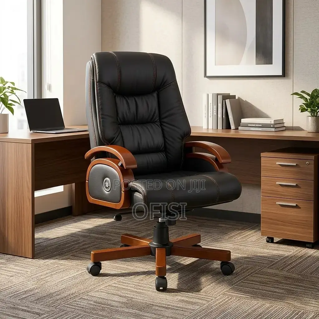 Office Chair; Ergonomic Reclining Executive Office Chair