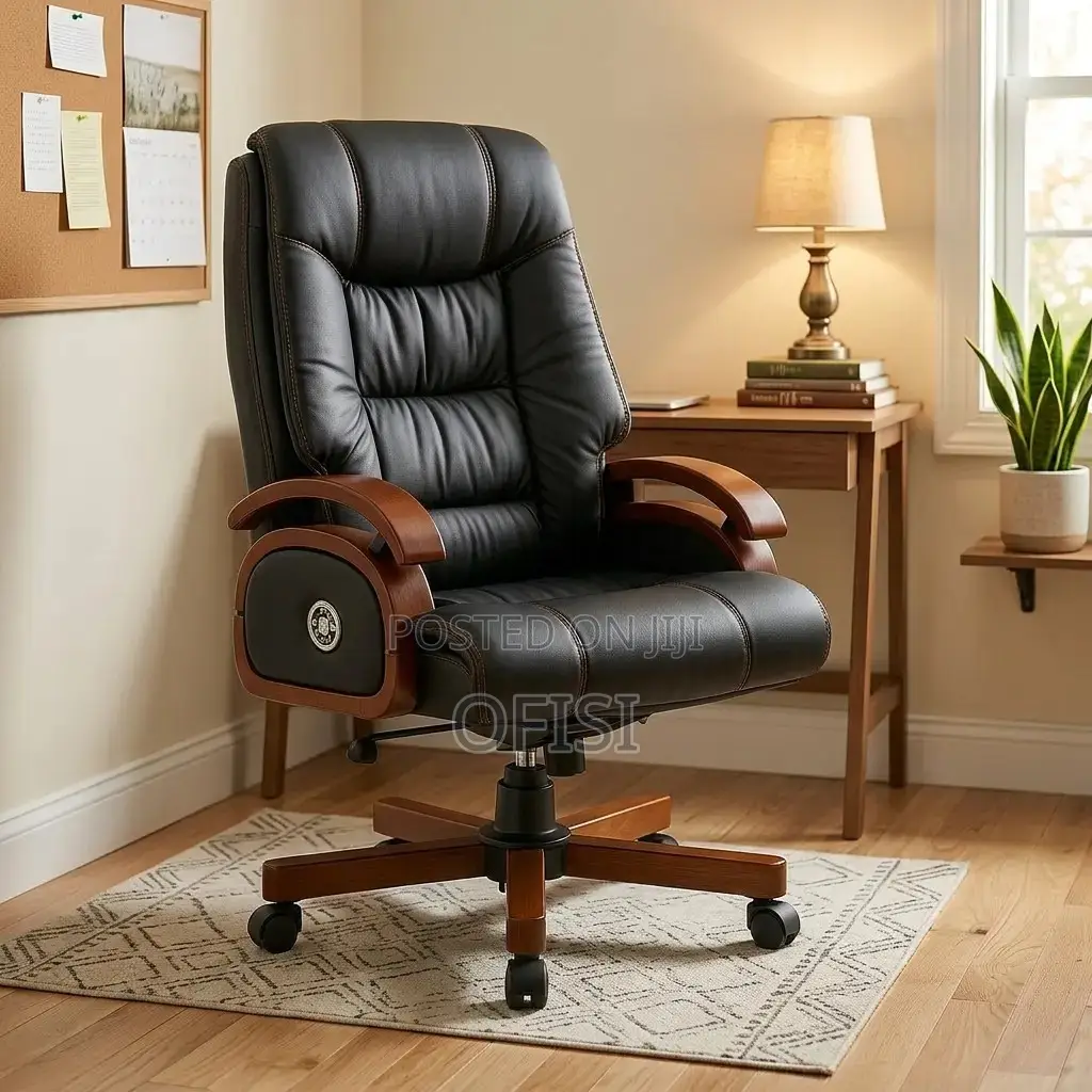 Office Chair; Ergonomic Reclining Executive Office Chair