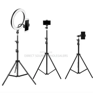 14-Inch Led Ring Light With Adjustable Tripod Stand for Photography,