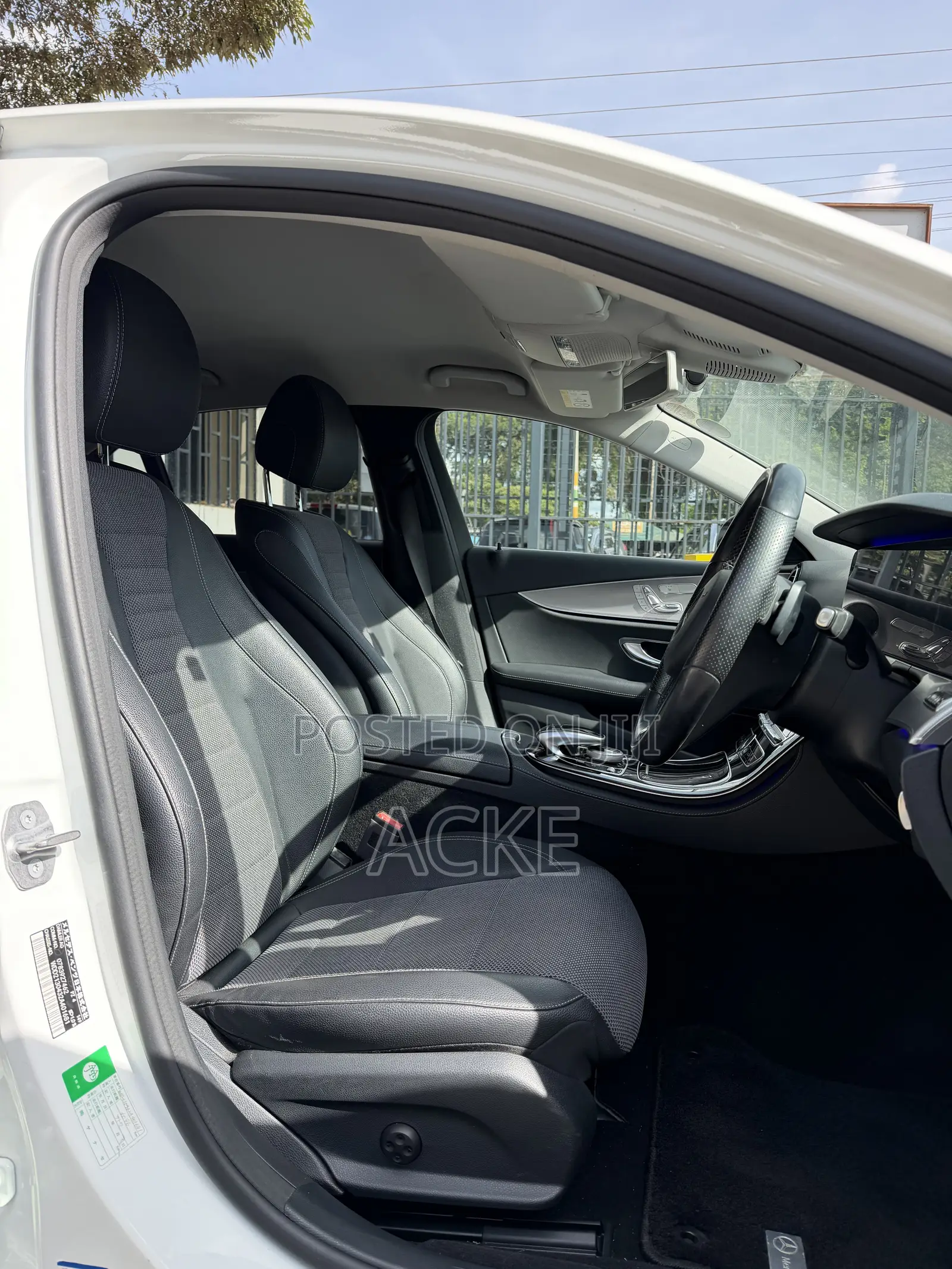 Mercedes-Benz E200 2019 White