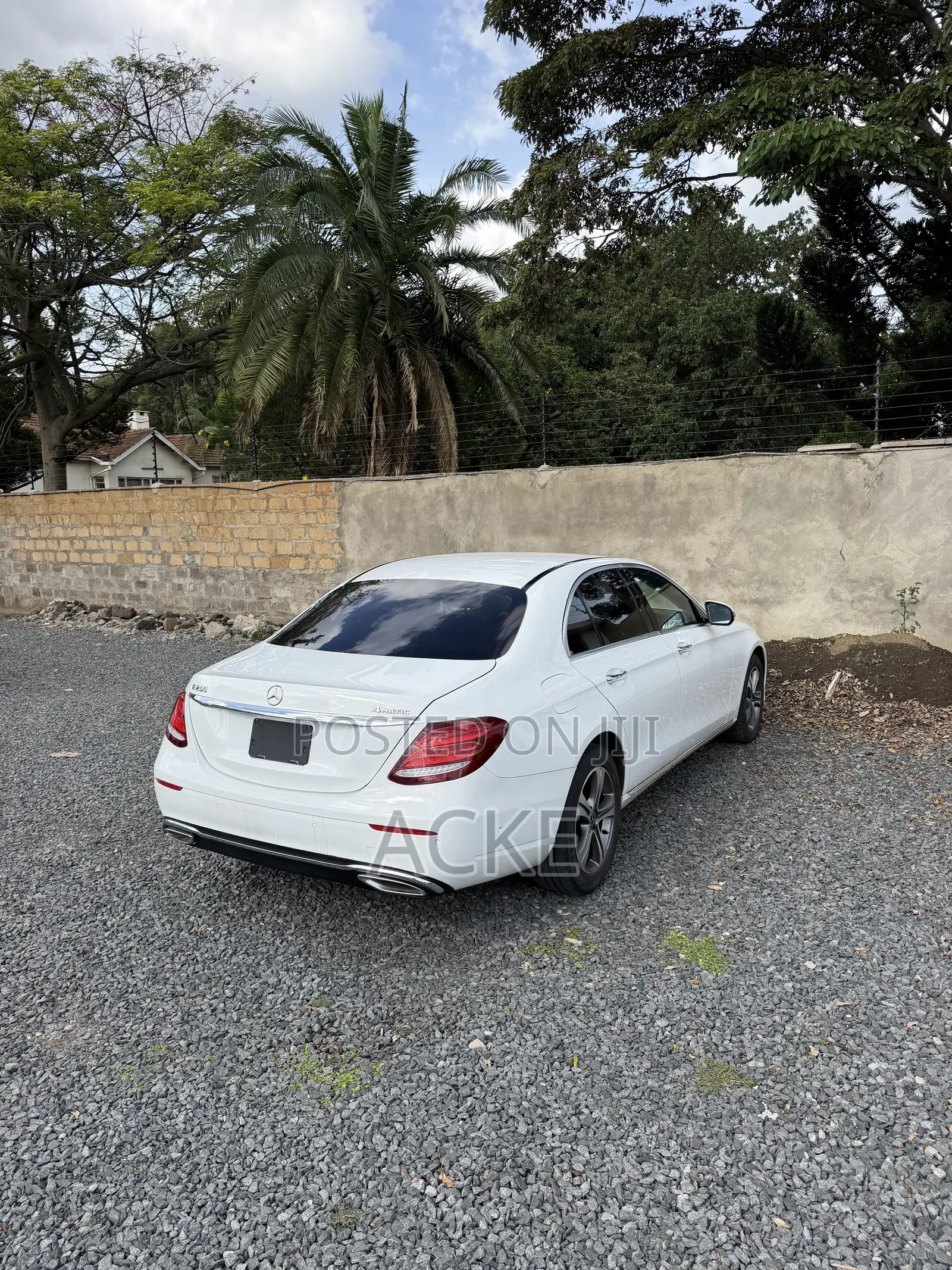 Mercedes-Benz E200 2019 White