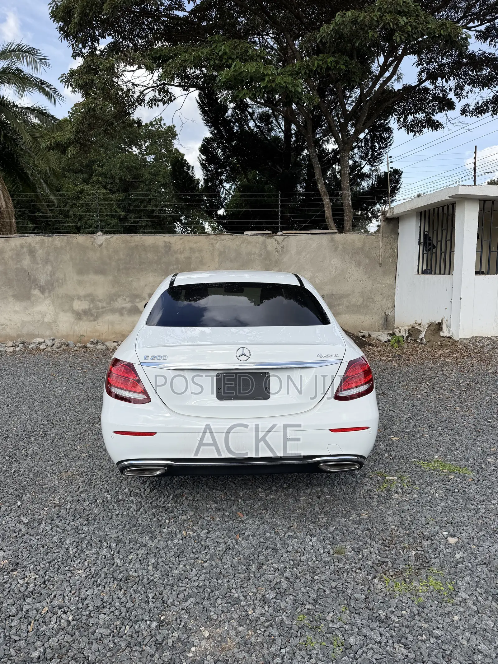 Mercedes-Benz E200 2019 White