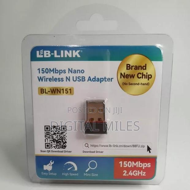 Lb Link Wireless Usb Wifi Adapter for Laptop/Pc/Desktop - thumbnail 2