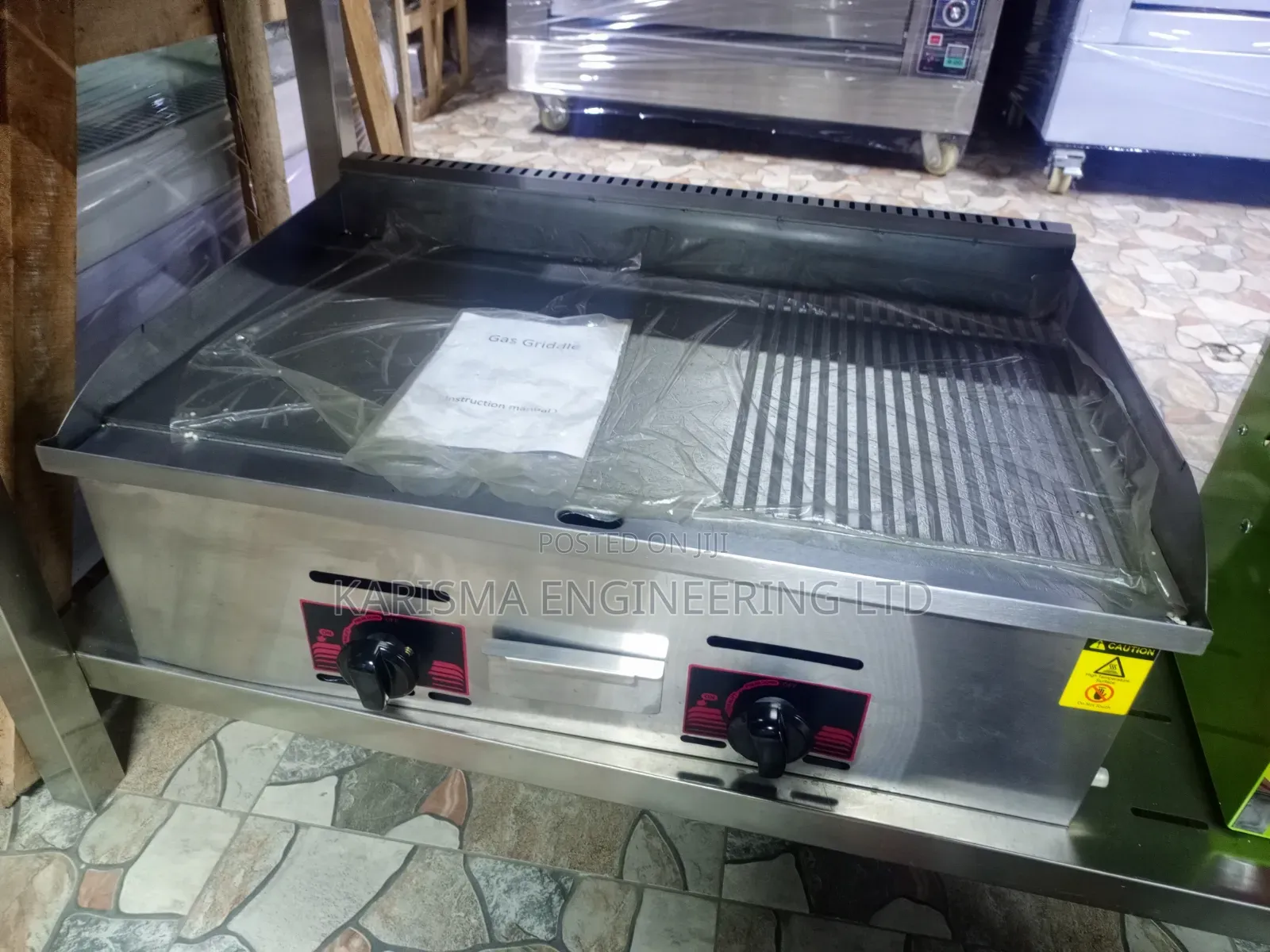Commercial Stainless Steel Gas Griddle,