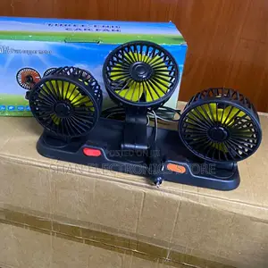 Universal Dashboard Cooling Triple Car Fan 888 for All Cars Design