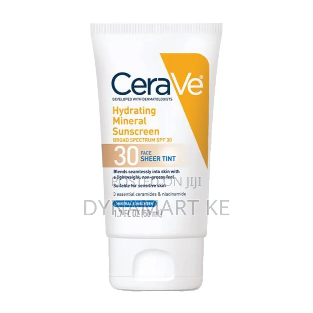 Cerave Hydrating Mineral Sunscreen SPF 30 Face Sheer Tint