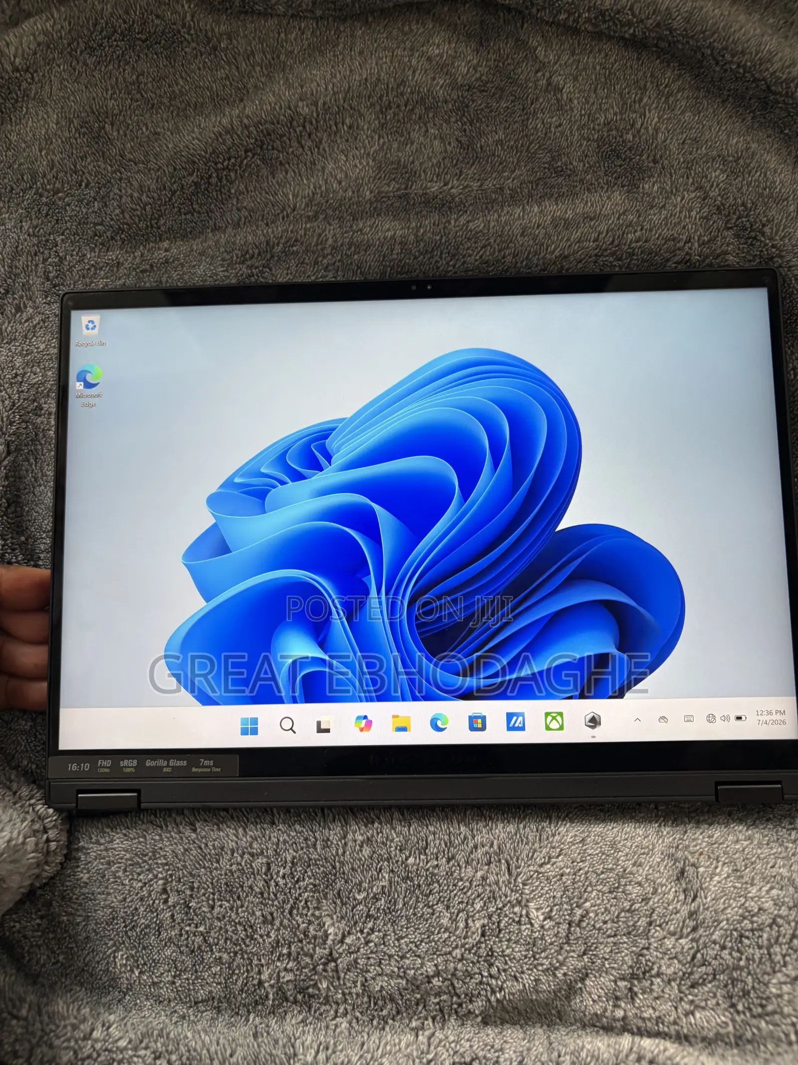 Laptop Asus ROG Flow X13 16GB AMD Ryzen 7 SSD 512GB
