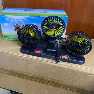 Triple-Head Design 888 Universal Dashboard Cooling Fan for All Cars