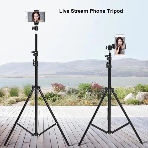 3-in-1 Ring Light Kit – Phone Holder Camera Tripod Stand