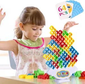 64 PCS Balance Challenge Staking Game-Tetris Game