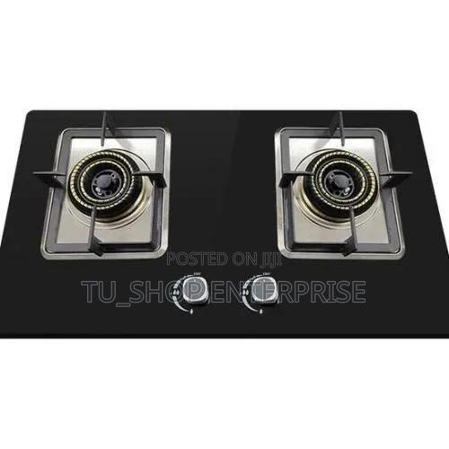 Amaze 2 Burner Glass Inbuilt Hob Cooker – Sleek Tempered Glass
