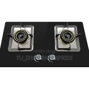 Amaze 2 Burner Glass Inbuilt Hob Cooker – Sleek Tempered Glass