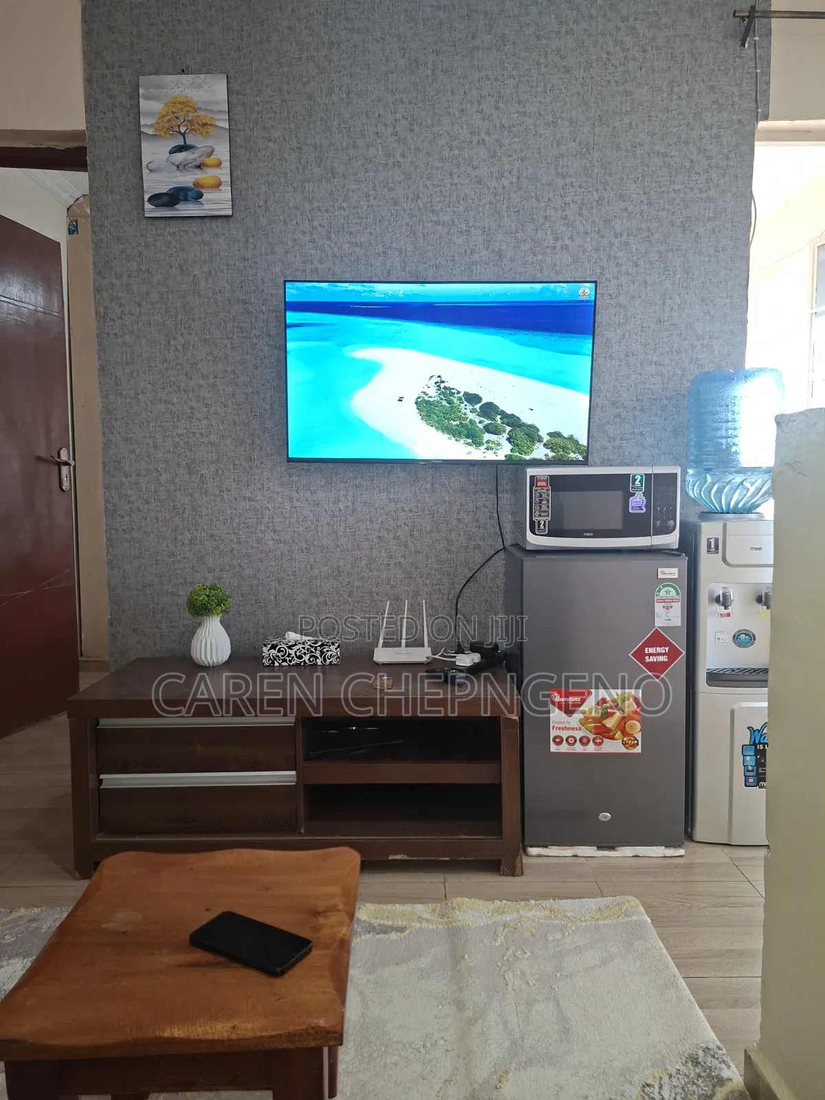 Elegant 1br Airbnb in Eldoret Town | Fast Wi-Fi, Netflix Parking