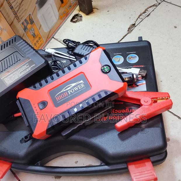 Powerful Car Jumstarter Kit / Ideal Jumstartercar With Tyre Inflator - thumbnail 2