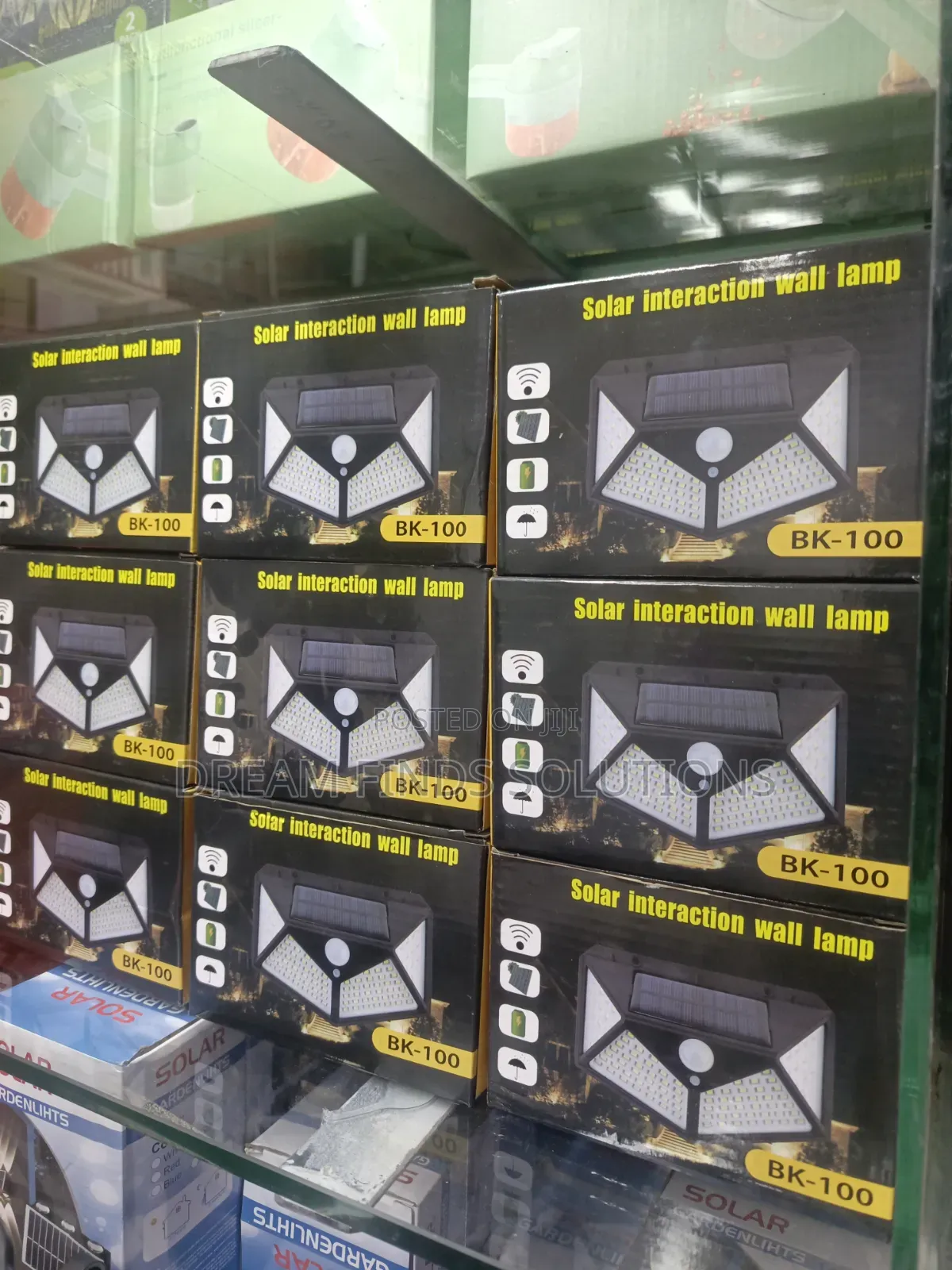 3pieces Outdoor Solar Lamps