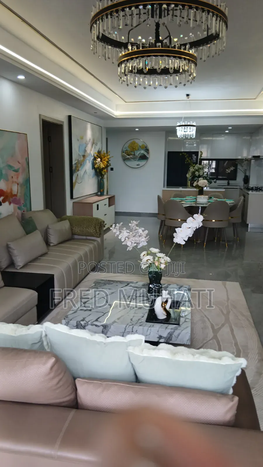 Furnished 2bdrm Apartment in Raria Road, Dagoretti Corner for rent