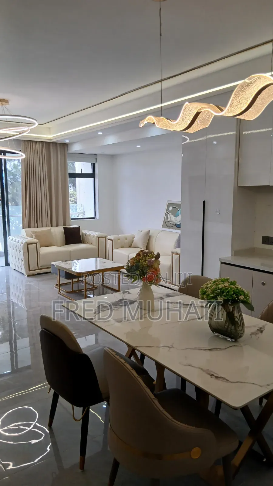 Furnished 2bdrm Apartment in Raria Road, Dagoretti Corner for rent