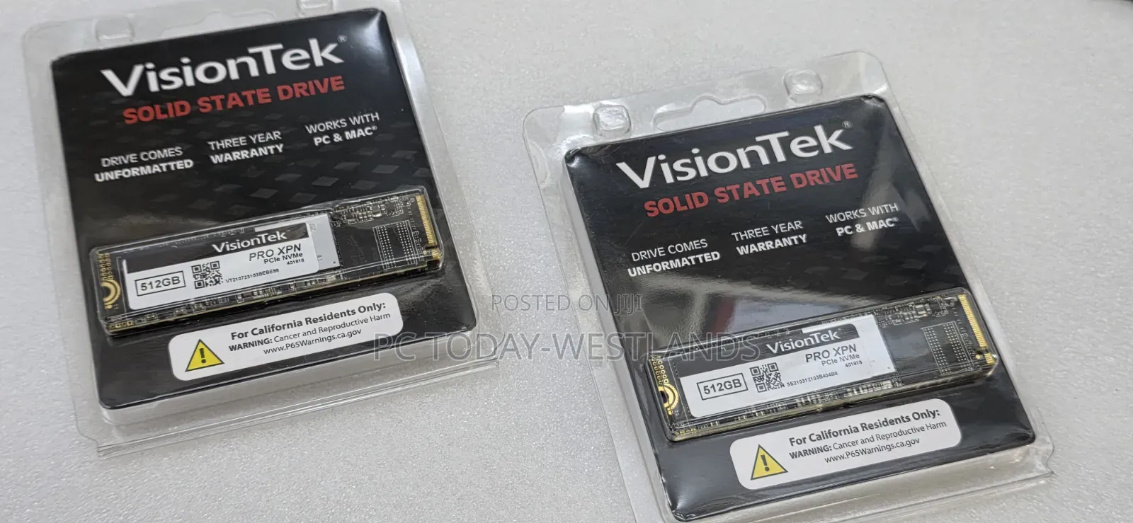 Visiontek 901306 Pro XPN 512 Gb Solid State Drive - M.2 Internal