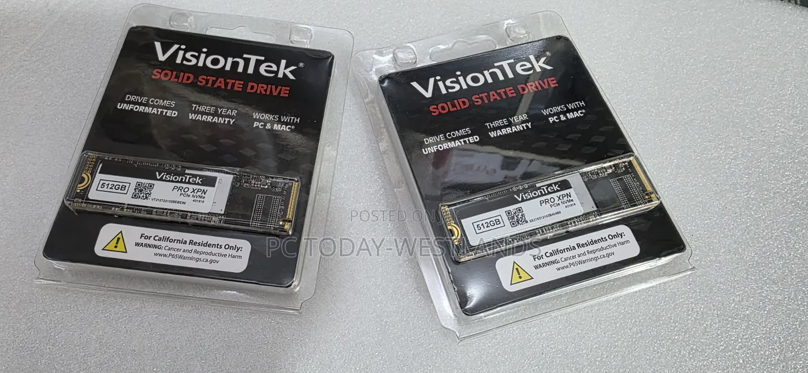 Visiontek 901306 Pro XPN 512 Gb Solid State Drive - M.2 Internal
