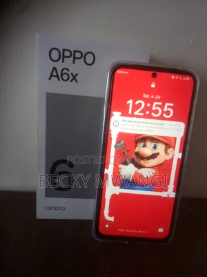 New Oppo A6x 64 GB Blue