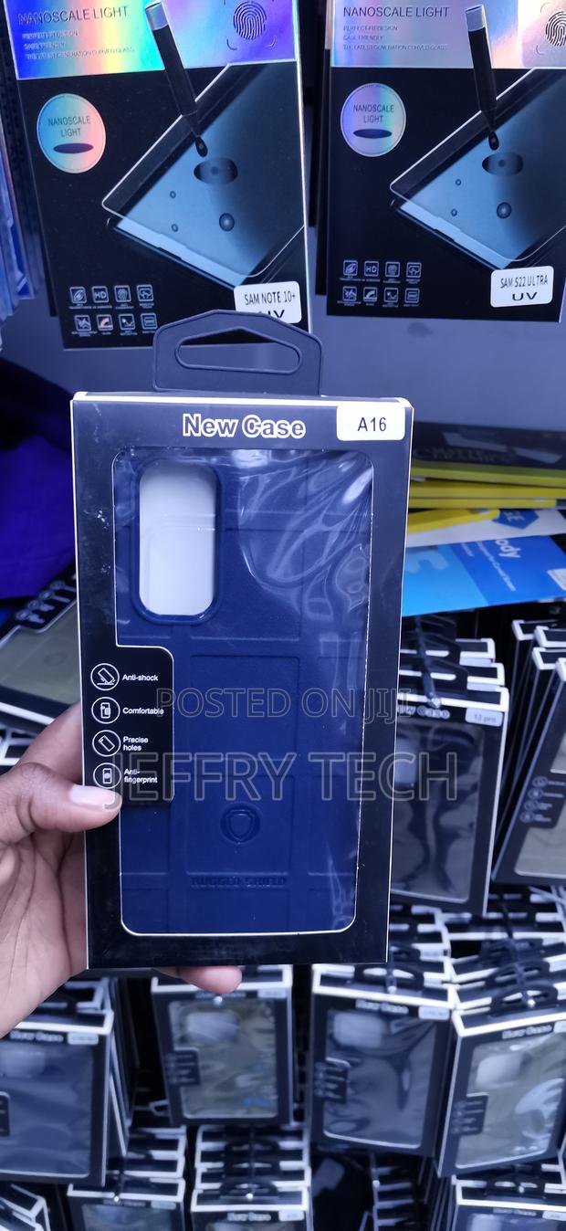 Oppo A16 Tactile Grid Pattern on a Matte, Dull-Polished Surface Case