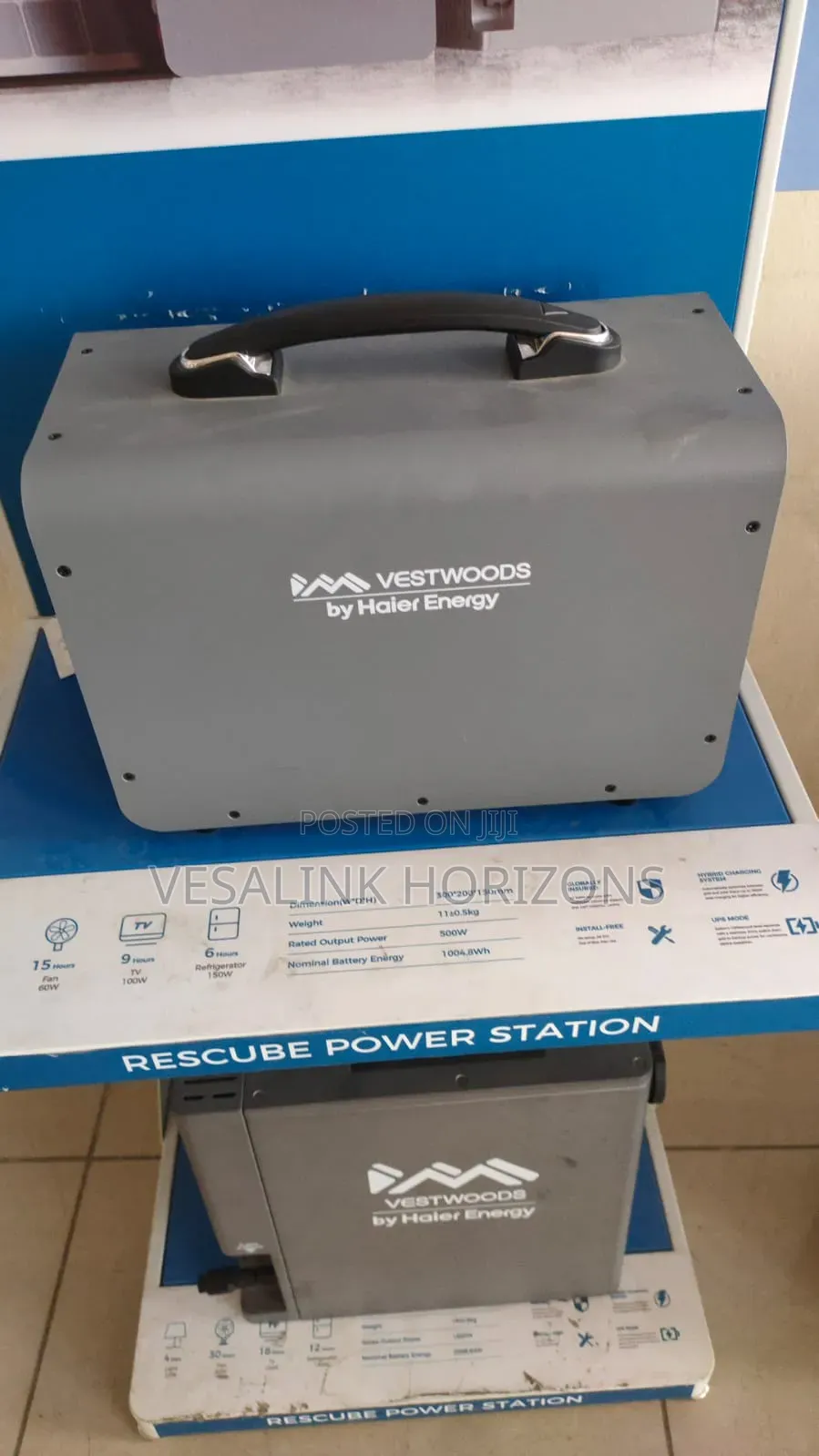 Vestwoods 1kwh Portable Power Station